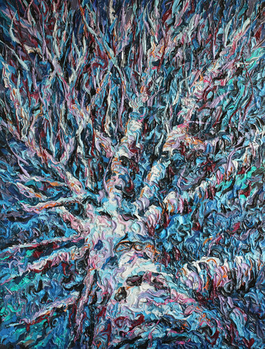 Birch by Serhii Kyryllov, Painting for Sale on Singulart
