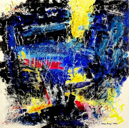 Grace Under Pressure (Hemingway) de Volker Mayr, Pintura a la venta en Singulart