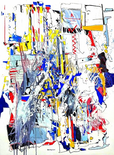 Fiesta van Volker Mayr, Schilderij te koop op Singulart