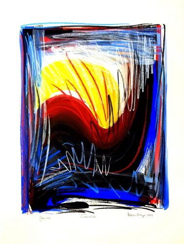 Sunrise #2 by Volker Mayr, Work on Paper for Sale on Singulart