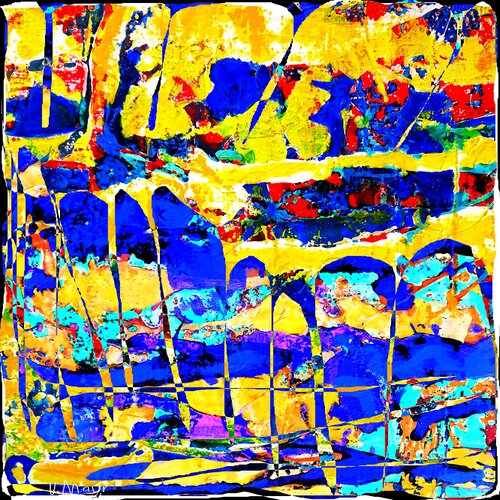 Serie "Colorful Seaside" #17 di Volker Mayr, Digitale in vendita su Singulart