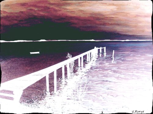 Serie "Bootssteg am Ammersee" #3 Volker Mayr
