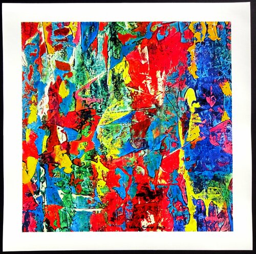Celebration Of Colours Serie B No.4 by Volker Mayr, Work on Paper for Sale on Singulart