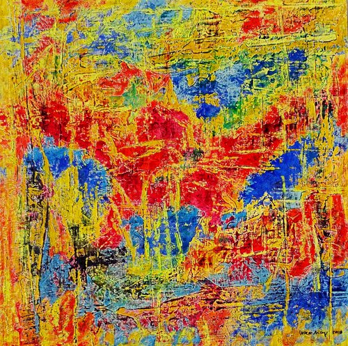 Bright Side Of Life van Volker Mayr, Schilderij te koop op Singulart