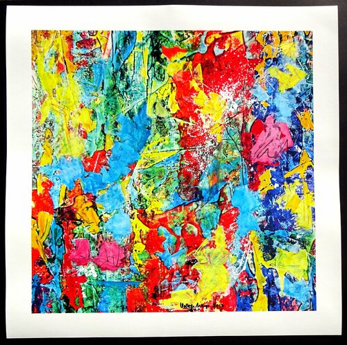 Celebration Of Colours Serie B No.2 van Volker Mayr, Werk op papier te koop op Singulart