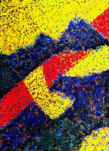 Future Meets Past van Volker Mayr, Schilderij te koop op Singulart