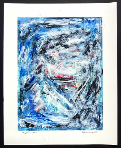 Reflexion No.1 by Volker Mayr, Work on Paper for Sale on Singulart