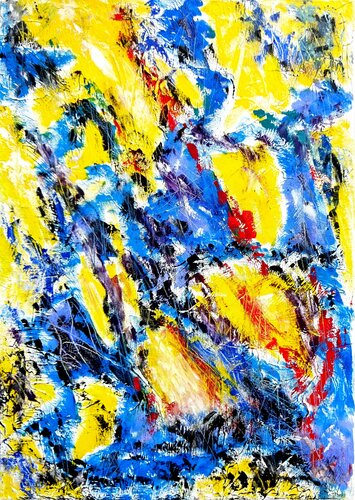 Colour Falls von Volker Mayr, Malerei kaufen auf Singulart