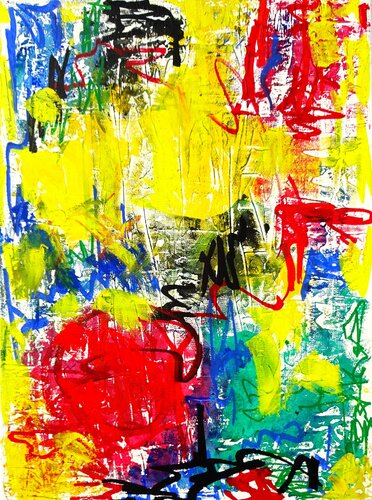 Fabulous Red Dot van Volker Mayr, Schilderij te koop op Singulart