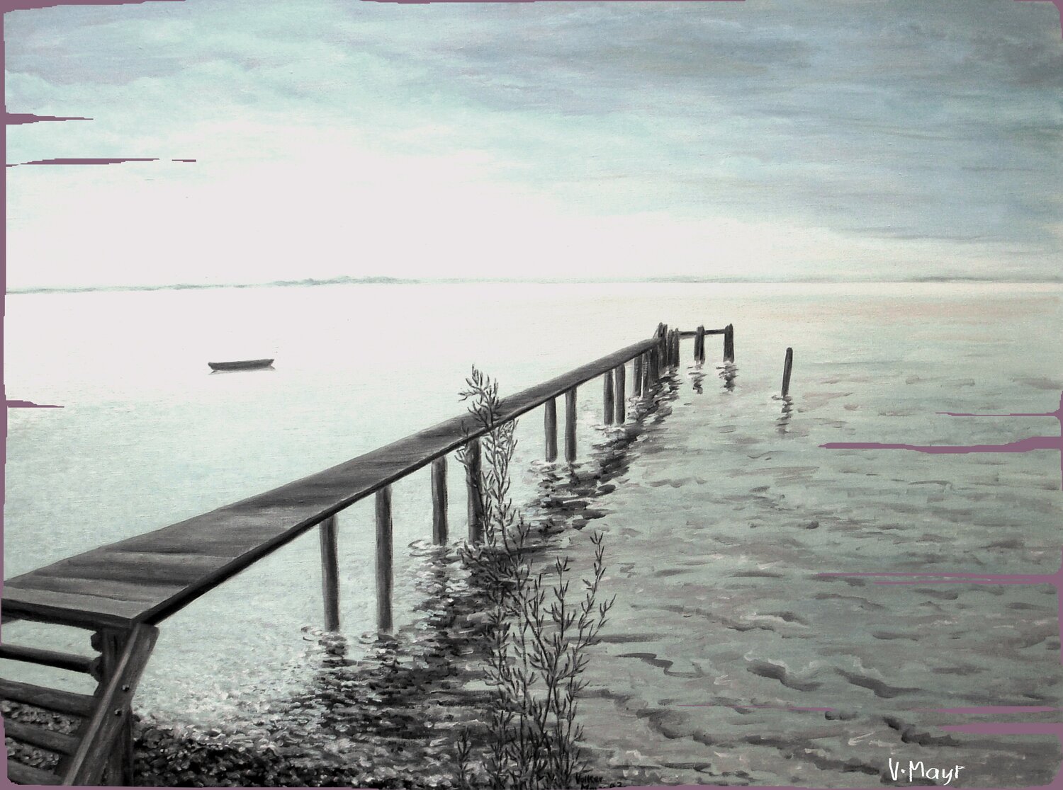 Serie "Bootssteg am Ammersee" #1 Volker Mayr