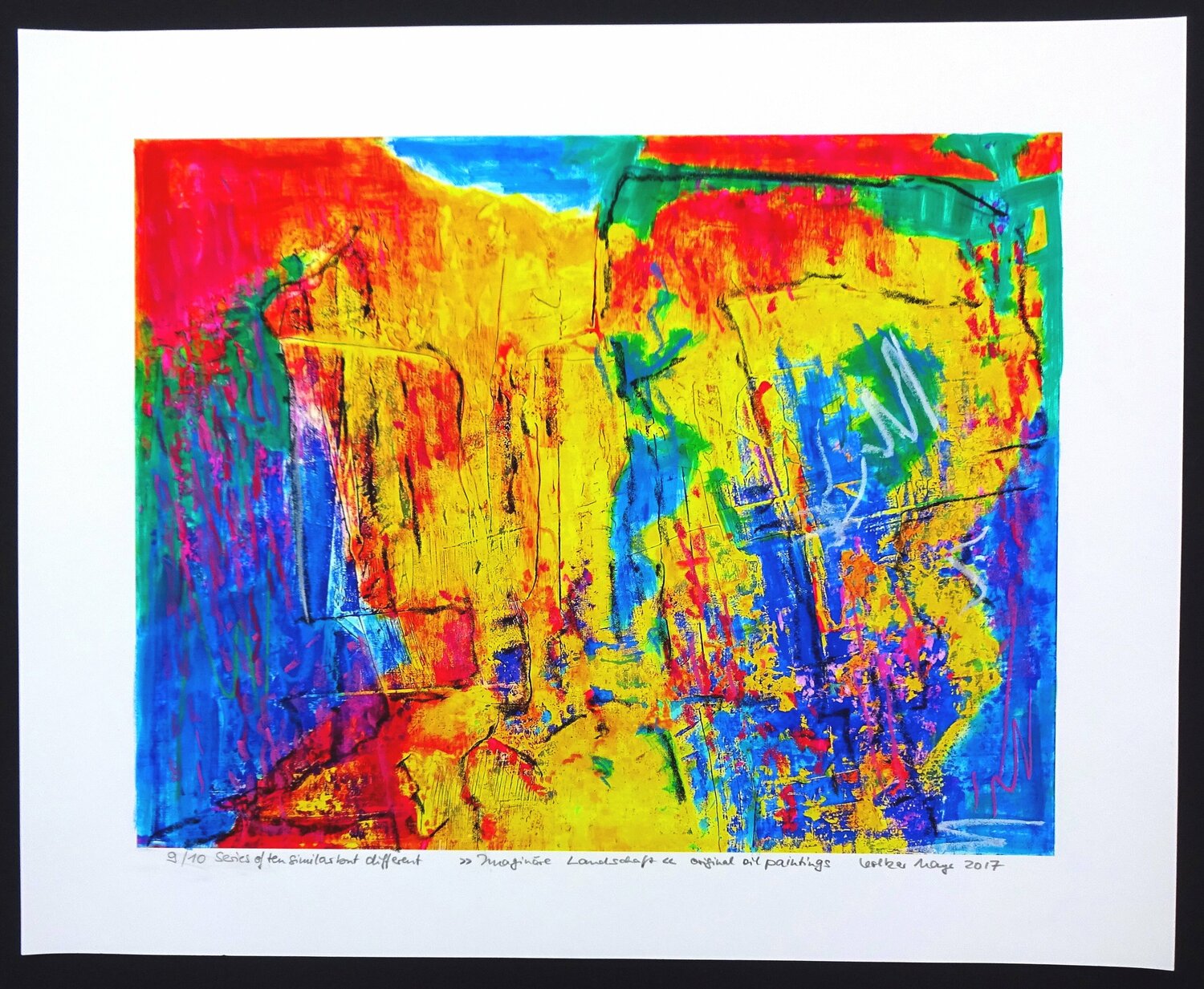 Abstract Landscape Series No. 9 Volker Mayr