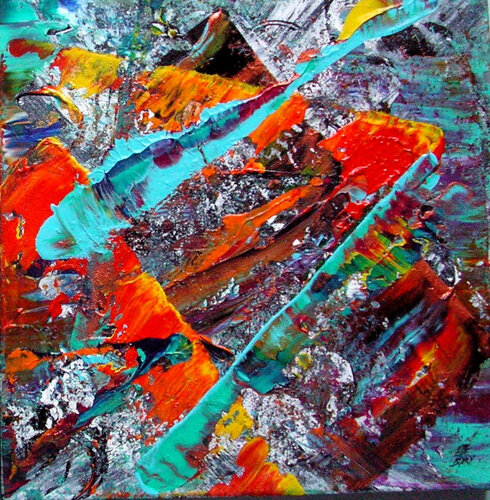 Homogène II van Elle BORY, Schilderij te koop op Singulart