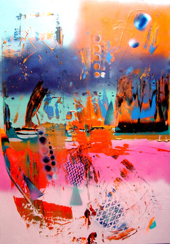 Nouveau monde di Elle BORY, Pittura in vendita su Singulart