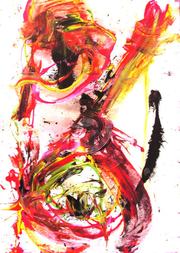 Madman par Elle BORY, Peinture en vente sur Singulart