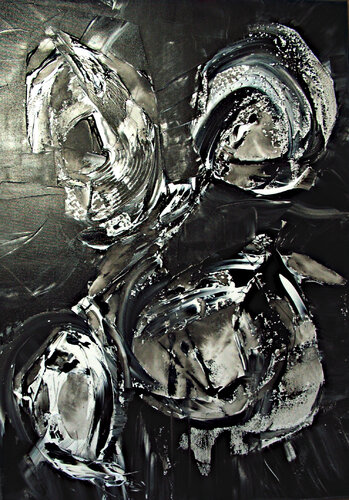 Darkness van Elle BORY, Schilderij te koop op Singulart