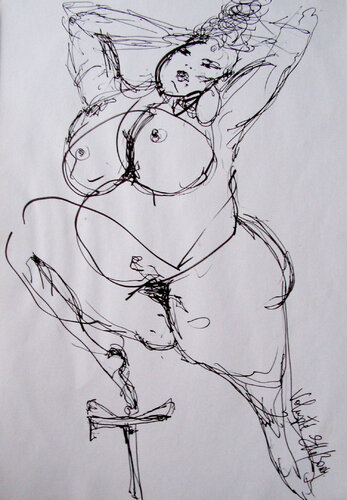 Volupté par Elle BORY, Dessin en vente sur Singulart