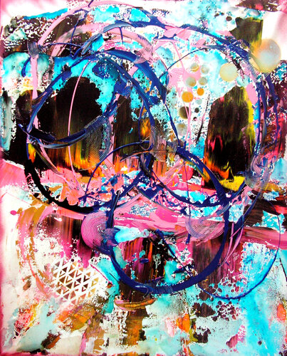 XoXo The World ! by Elle BORY, Painting for Sale on Singulart