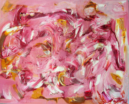 Pink di Elle BORY, Pittura in vendita su Singulart