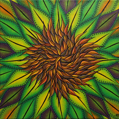 Végétation florale chaleureuse Jonathan Pradillon