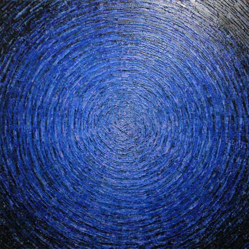 Éclat violet pale bleu van Jonathan Pradillon, Schilderij te koop op Singulart