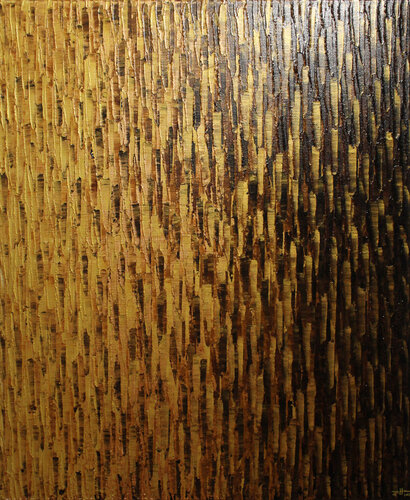 Fondu couleur or marron di Jonathan Pradillon, Pittura in vendita su Singulart