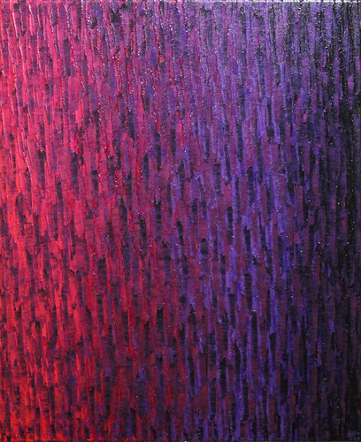 Fondu couleur magenta violet van Jonathan Pradillon, Schilderij te koop op Singulart
