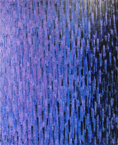 Fondu couleur violet bleu van Jonathan Pradillon, Schilderij te koop op Singulart