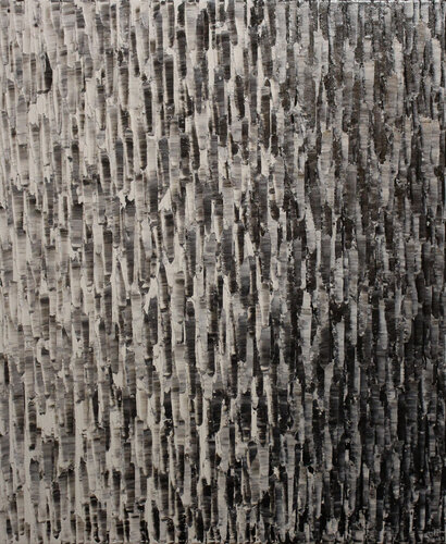 Fondu nuance noir blanc van Jonathan Pradillon, Schilderij te koop op Singulart