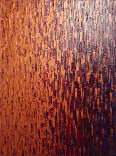 Fondu couleur cuivre magenta violet foncé by Jonathan Pradillon, Painting for Sale on Singulart