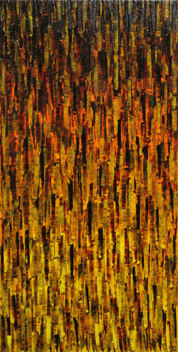 Matrice en flamme di Jonathan Pradillon, Pittura in vendita su Singulart