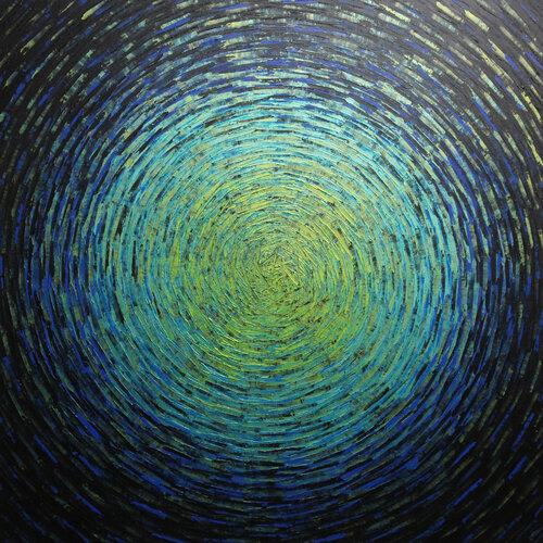 Vaste éclat d'algues by Jonathan Pradillon, Painting for Sale on Singulart