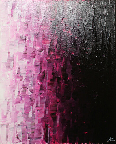 Fondu rose van Jonathan Pradillon, Schilderij te koop op Singulart