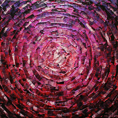 Petit éclat de lueur rose iridescente van Jonathan Pradillon, Schilderij te koop op Singulart