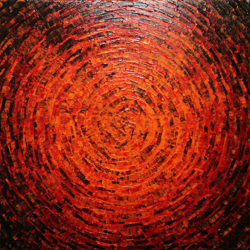 Éclat de couleur rouge van Jonathan Pradillon, Schilderij te koop op Singulart