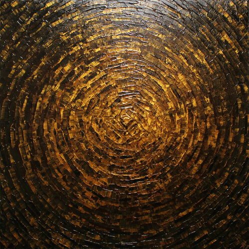 Éclat de couleur marron van Jonathan Pradillon, Schilderij te koop op Singulart