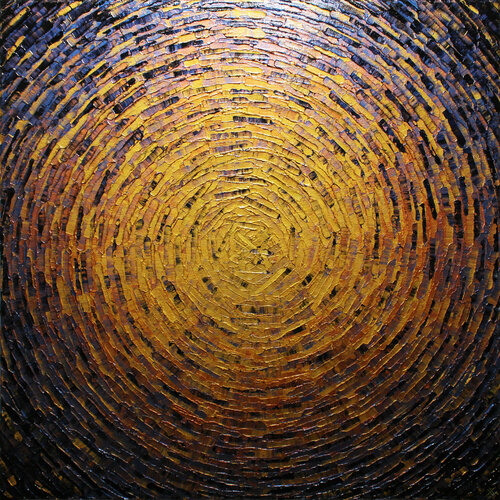 Éclat de couleur or bronze di Jonathan Pradillon, Pittura in vendita su Singulart