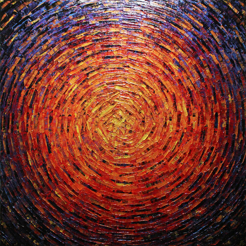 Éclat de couleur flamboyant di Jonathan Pradillon, Pittura in vendita su Singulart