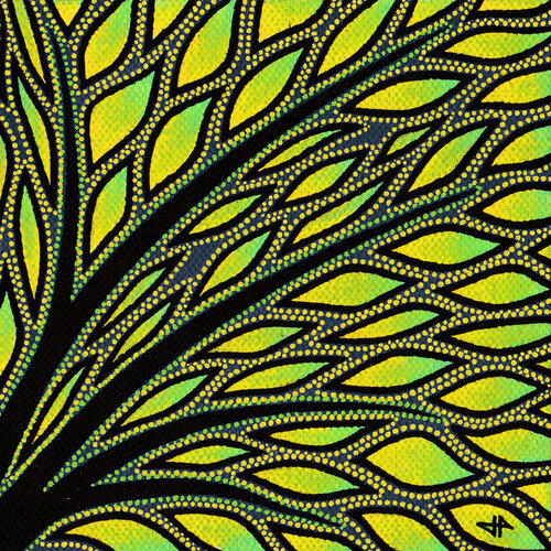 Feuillage van Jonathan Pradillon, Schilderij te koop op Singulart