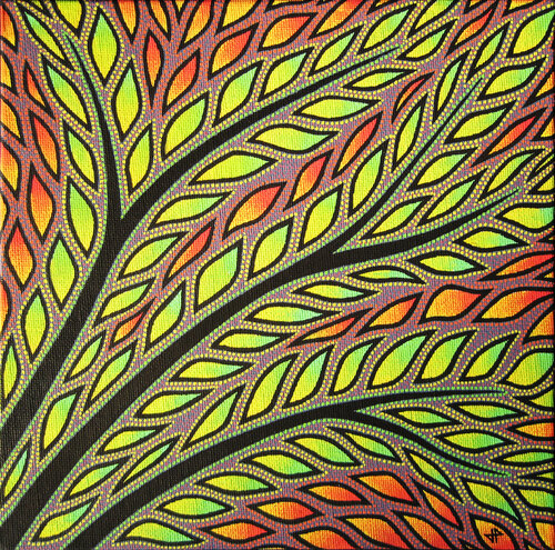 Végétation van Jonathan Pradillon, Schilderij te koop op Singulart