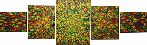 Diffusion colorée by Jonathan Pradillon, Painting for Sale on Singulart