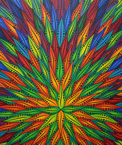 Floraison de couleurs by Jonathan Pradillon, Painting for Sale on Singulart