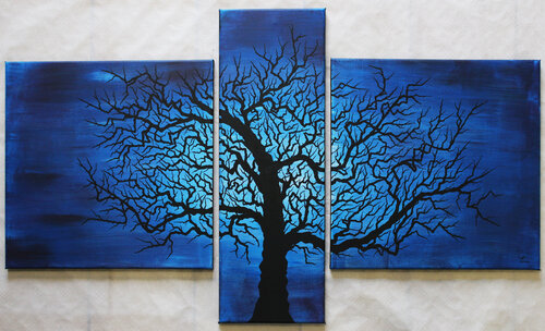 Arbre Tortueux par Jonathan Pradillon, Peinture en vente sur Singulart