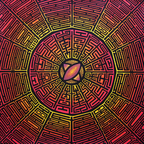 Centrifuge de Jonathan Pradillon, Pintura a la venta en Singulart