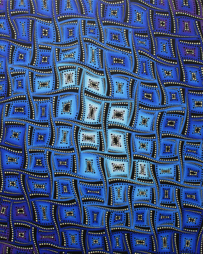 Mouvements de couleurs bleutés by Jonathan Pradillon, Painting for Sale on Singulart