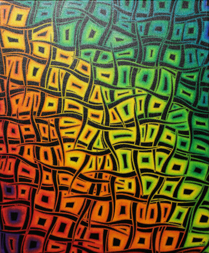 Mouvements de couleurs par Jonathan Pradillon, Peinture en vente sur Singulart