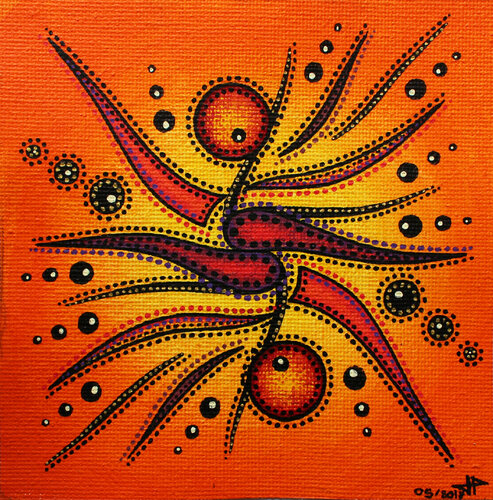 Formes abstraites 3 par Jonathan Pradillon, Peinture en vente sur Singulart