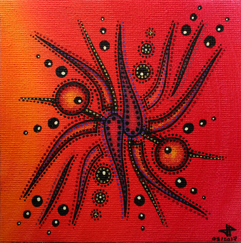 Formes abstraites 4 par Jonathan Pradillon, Peinture en vente sur Singulart