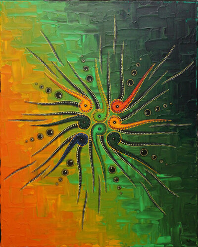 Envers par Jonathan Pradillon, Peinture en vente sur Singulart