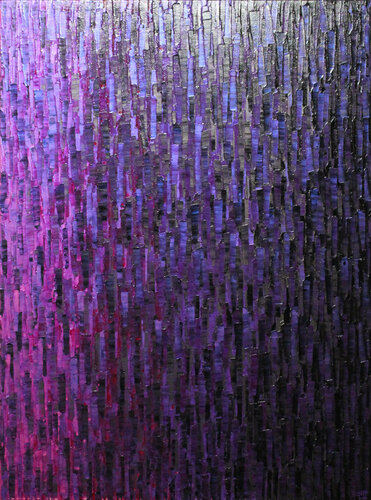 Fondu rose violet iridescent von Jonathan Pradillon, Malerei kaufen auf Singulart