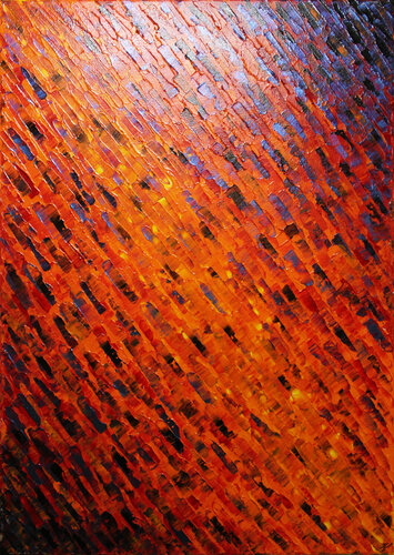 Texture couteau brasillante par Jonathan Pradillon, Peinture en vente sur Singulart